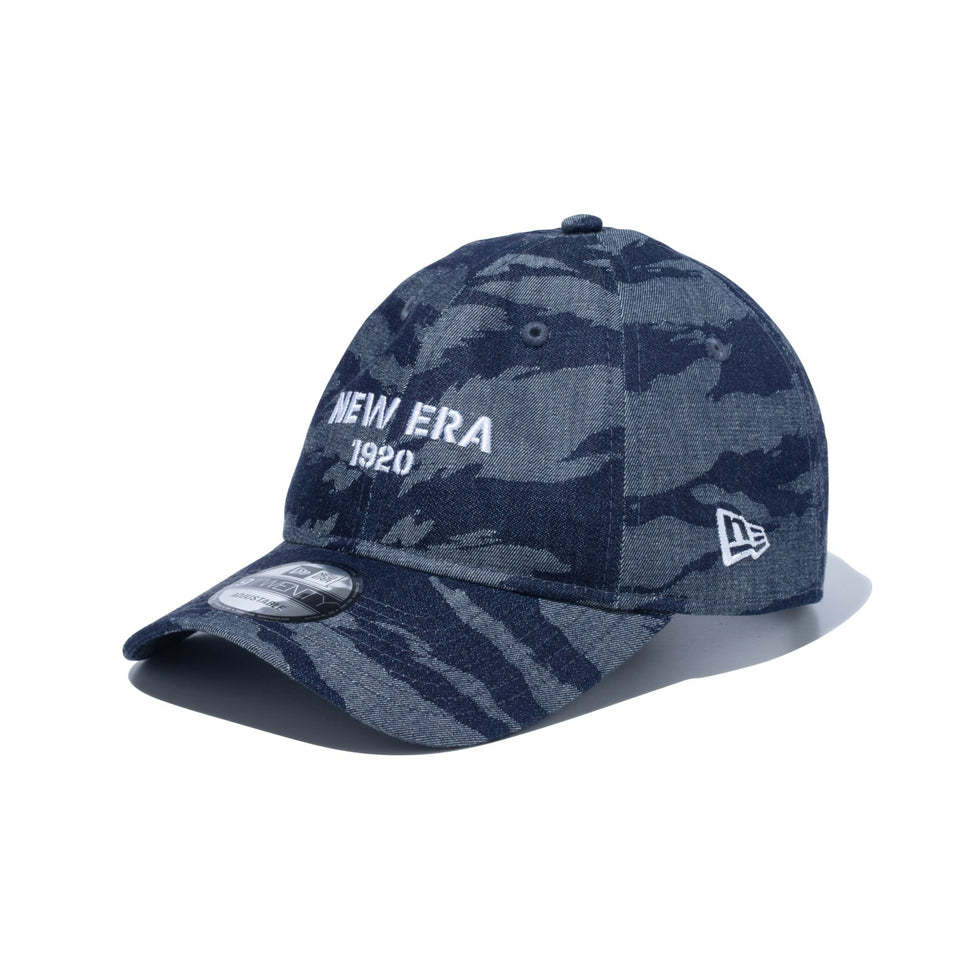 9TWENTY Fabric Series タイガーストライプカモ NEW ERA 1920 ジャカードデニム - 13745843-OSFM | NEW ERA ニューエラ公式オンラインストア