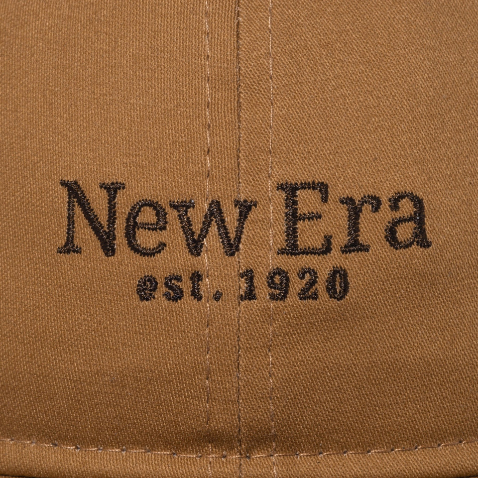 9TWENTY Fabric Series バックサテン New Era est. 1920 カーキ - 13745876-OSFM | NEW ERA ニューエラ公式オンラインストア