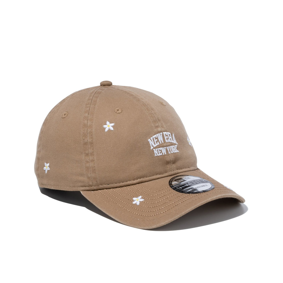 9TWENTY Floral Pattern NEW ERA NEW YORK カーキ - 13516068-OSFM | NEW ERA ニューエラ公式オンラインストア