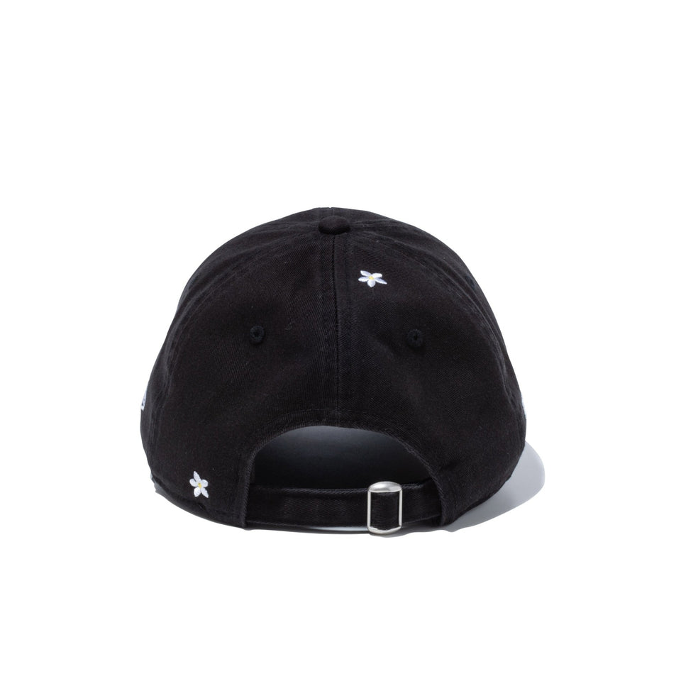 9TWENTY Floral Pattern NEW ERA NEW YORK ブラック - 13516070-OSFM | NEW ERA ニューエラ公式オンラインストア