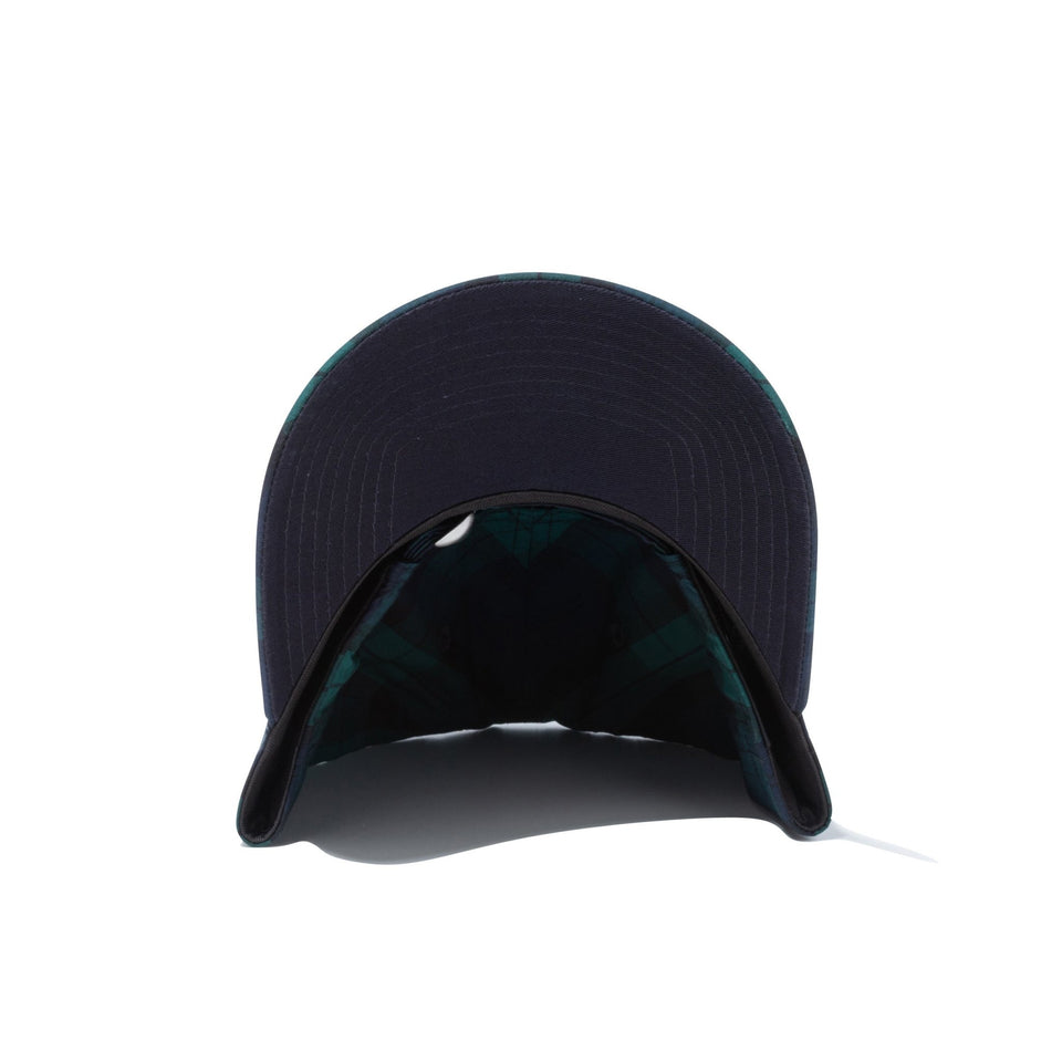 9TWENTY ロングバイザー Long Visor ネイビーグリーンチェック - 13516041-OSFM | NEW ERA ニューエラ公式オンラインストア