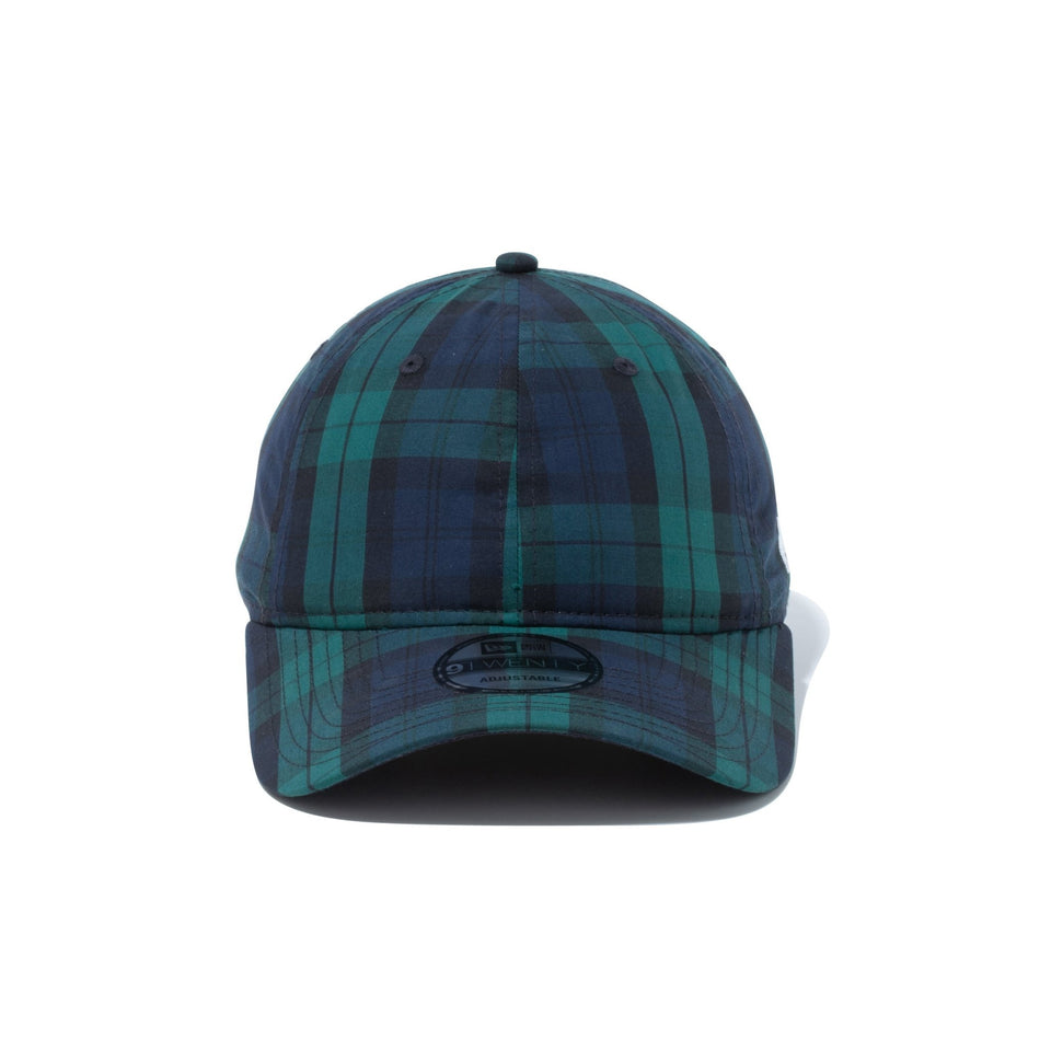 9TWENTY ロングバイザー Long Visor ネイビーグリーンチェック - 13516041-OSFM | NEW ERA ニューエラ公式オンラインストア
