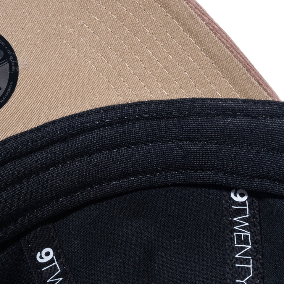 【ゴルフ】 9TWENTY ロングバイザー Micro Corduroy マイクロコーデュロイ オールドロゴ ブラウン - 13327947-OSFM | NEW ERA ニューエラ公式オンラインストア