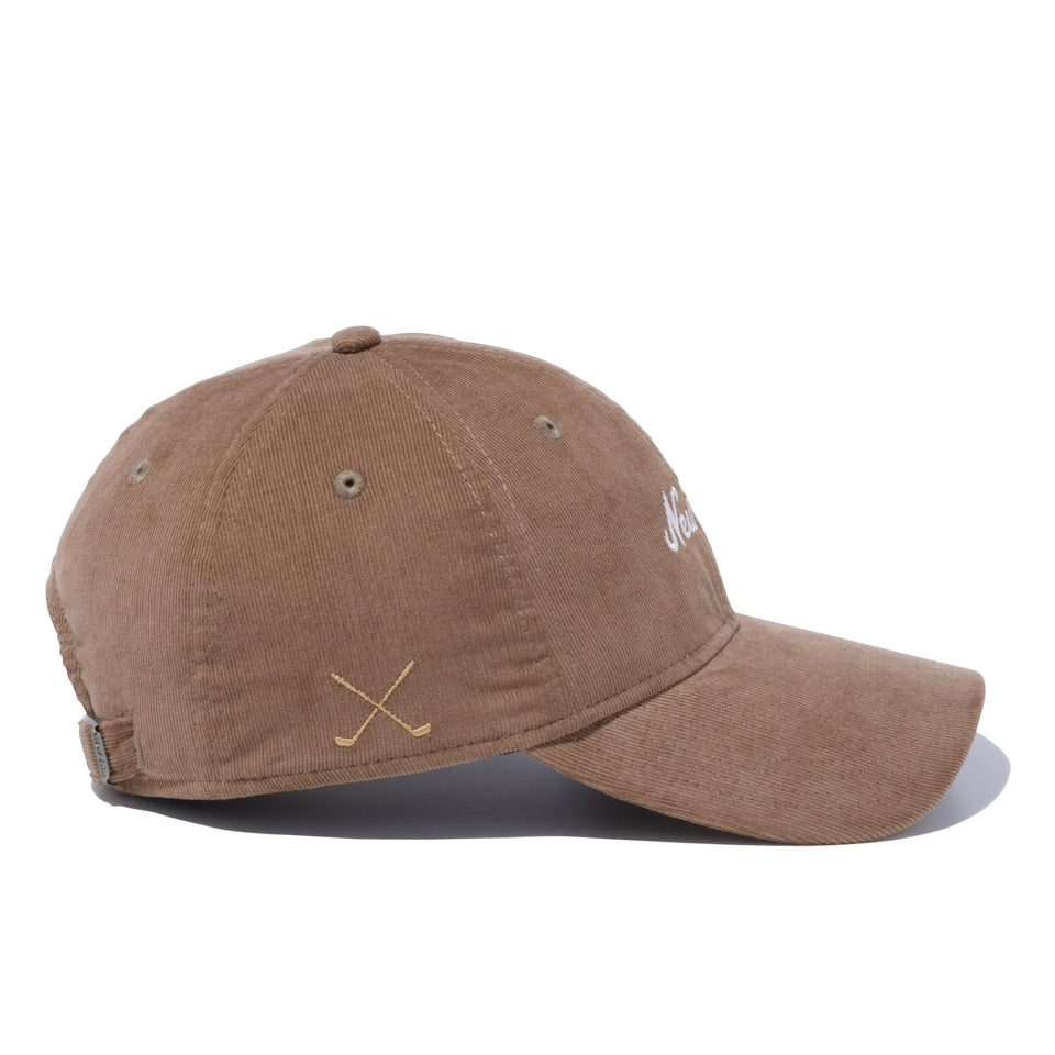 【ゴルフ】 9TWENTY ロングバイザー Micro Corduroy マイクロコーデュロイ オールドロゴ ブラウン - 13327947-OSFM | NEW ERA ニューエラ公式オンラインストア