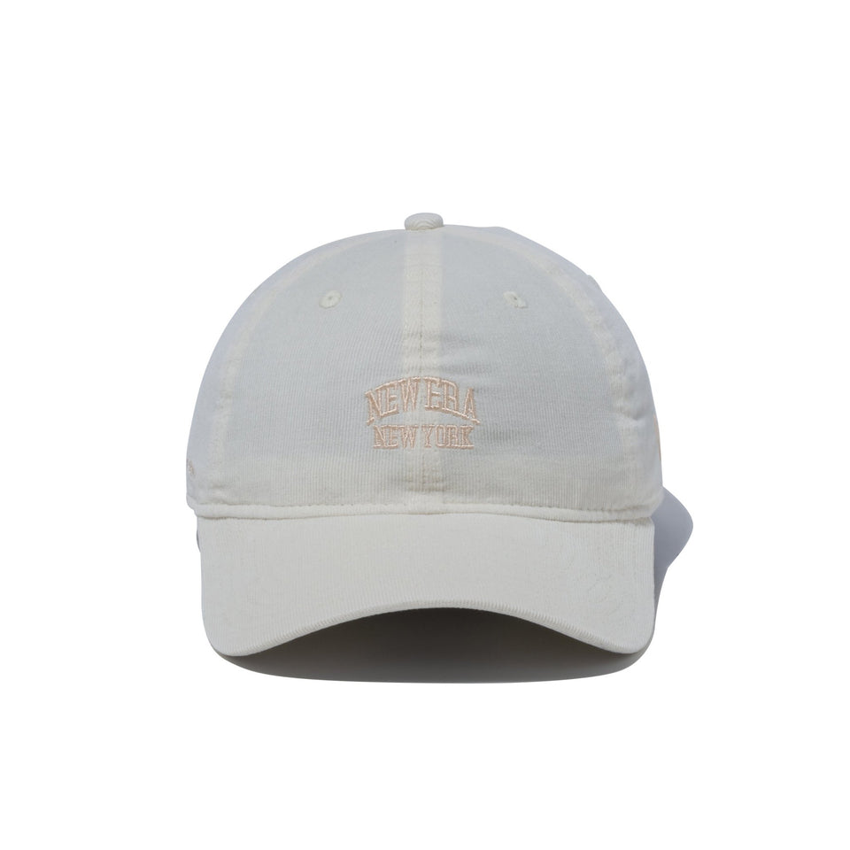 9TWENTY Micro Corduroy マイクロコーデュロイ アーチロゴ アイボリー - 13750681-OSFM | NEW ERA ニューエラ公式オンラインストア