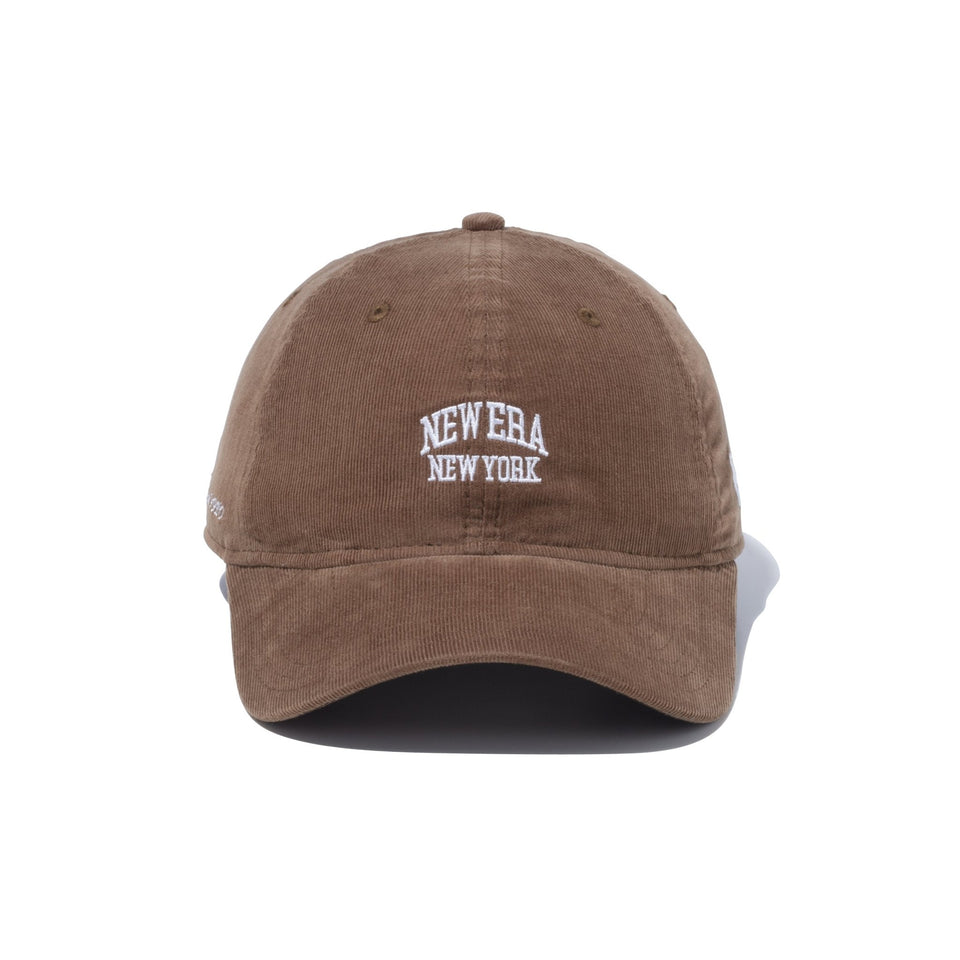 9TWENTY Micro Corduroy マイクロコーデュロイ アーチロゴ ブラウン - 13750682-OSFM | NEW ERA ニューエラ公式オンラインストア