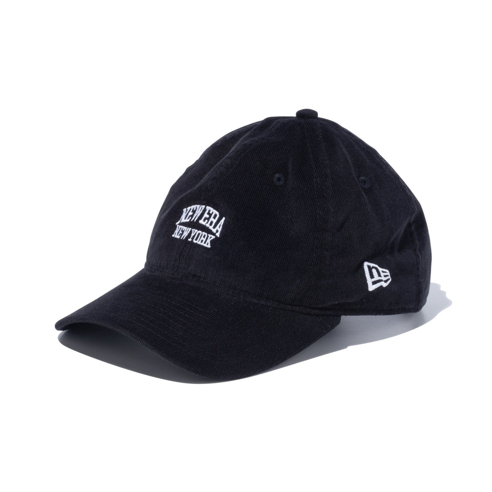 9TWENTY Micro Corduroy マイクロコーデュロイ アーチロゴ ブラック - 13750683-OSFM | NEW ERA ニューエラ公式オンラインストア