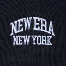 9TWENTY Micro Corduroy マイクロコーデュロイ アーチロゴ ブラック - 13750683-OSFM | NEW ERA ニューエラ公式オンラインストア