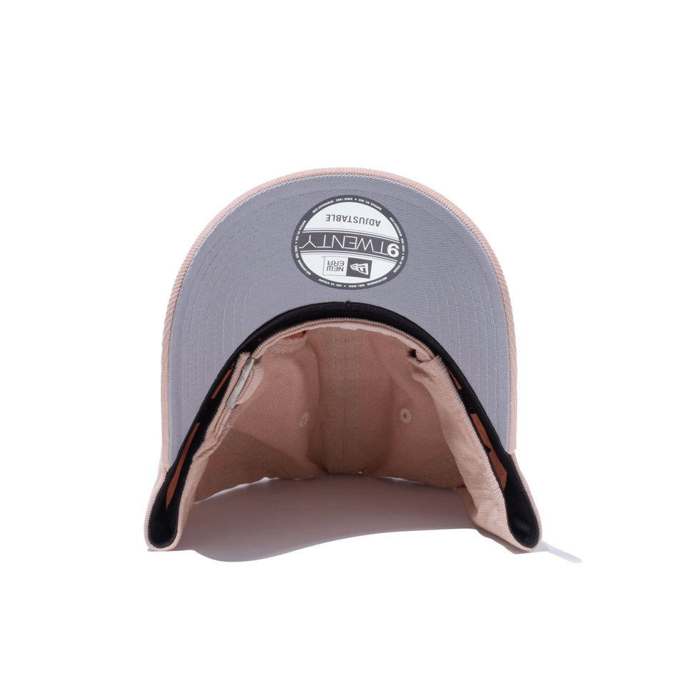 9TWENTY Micro Corduroy マイクロコーデュロイ NewEra ミニロゴ ピンク - 13328457-OSFM | NEW ERA ニューエラ公式オンラインストア