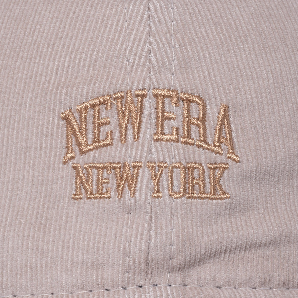 9TWENTY Micro Corduroy マイクロコーデュロイ アーチロゴ Sベージュ - 13750679-OSFM | NEW ERA ニューエラ公式オンラインストア