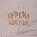 9TWENTY Micro Corduroy マイクロコーデュロイ アーチロゴ Sベージュ - 13750679-OSFM | NEW ERA ニューエラ公式オンラインストア