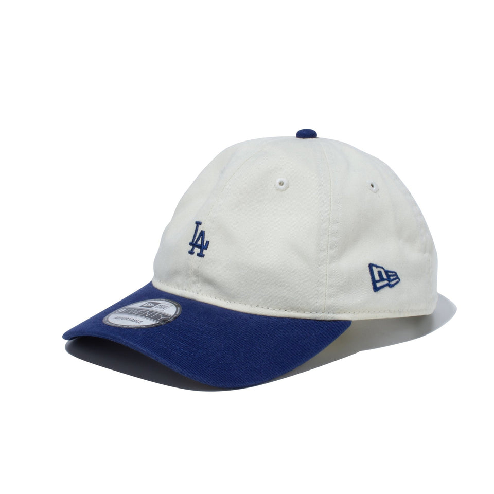 9TWENTY MLB 2-Tone ロサンゼルス・ドジャース クロームホワイト ダークロイヤルバイザー - 13328487-OSFM | NEW ERA ニューエラ公式オンラインストア