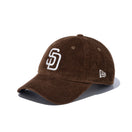 9TWENTY MLB Corduroy コーデュロイ サンディエゴ・パドレス チョコ - 13751030-OSFM | NEW ERA ニューエラ公式オンラインストア