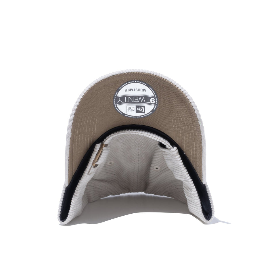 9TWENTY MLB Corduroy コーデュロイ ニューヨーク・ヤンキース ライトベージュ - 13751033-OSFM | NEW ERA ニューエラ公式オンラインストア