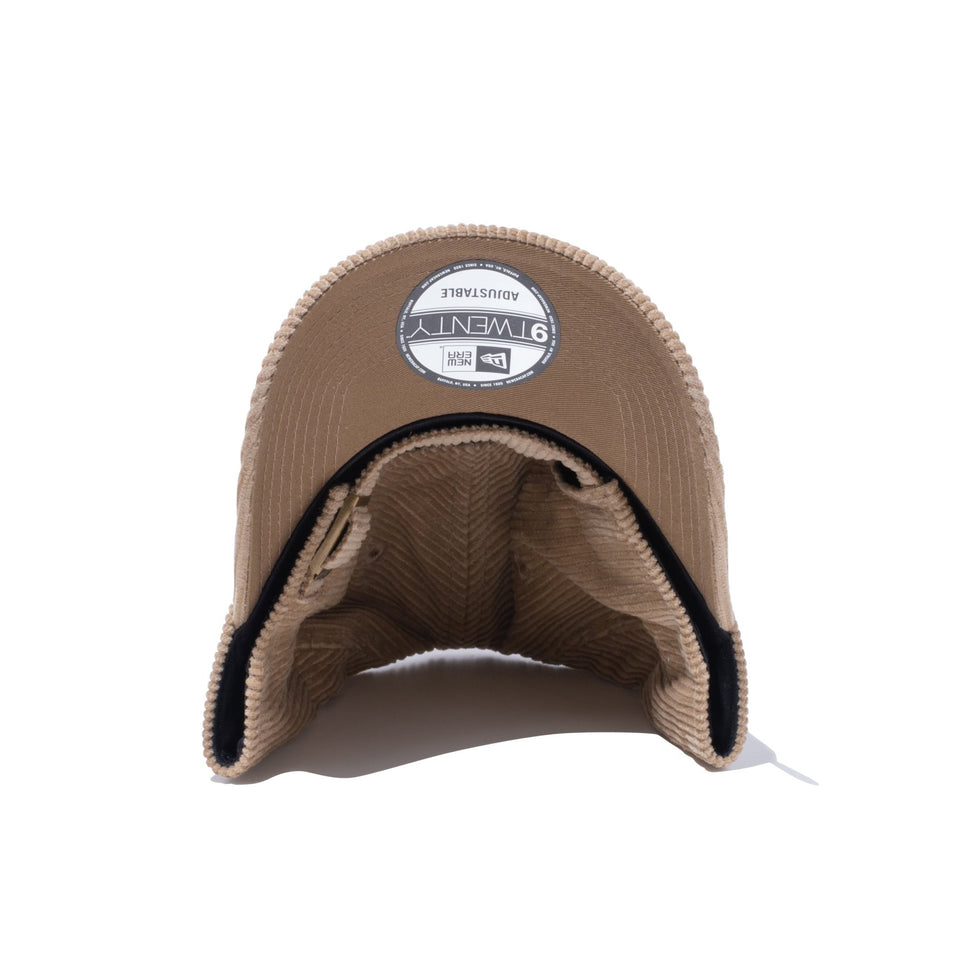 9TWENTY MLB Corduroy コーデュロイ ニューヨーク・ヤンキース ベージュ - 13751034-OSFM | NEW ERA ニューエラ公式オンラインストア