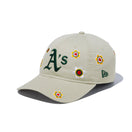 9TWENTY MLB Flower Embroidery オークランド・アスレチックス ストーン - 13751065-OSFM | NEW ERA ニューエラ公式オンラインストア