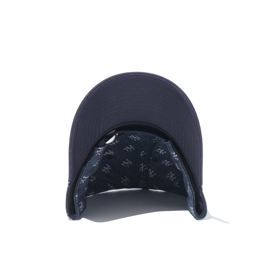 9TWENTY MLB Jacquard ニューヨーク・ヤンキース ネイビー × クローム ネイビーバイザー - 14109840-OSFM | NEW ERA ニューエラ公式オンラインストア