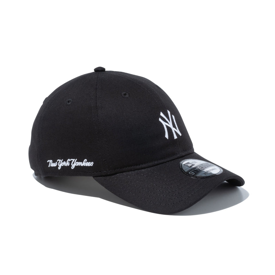 9TWENTY MLB Side Logo ニューヨーク・ヤンキース ミニロゴ ブラック