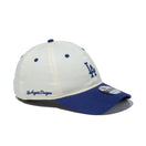 9TWENTY MLB Side Logo ロサンゼルス・ドジャース ミニロゴ クロームホワイト ダークロイヤルバイザー - 13516078-OSFM | NEW ERA ニューエラ公式オンラインストア
