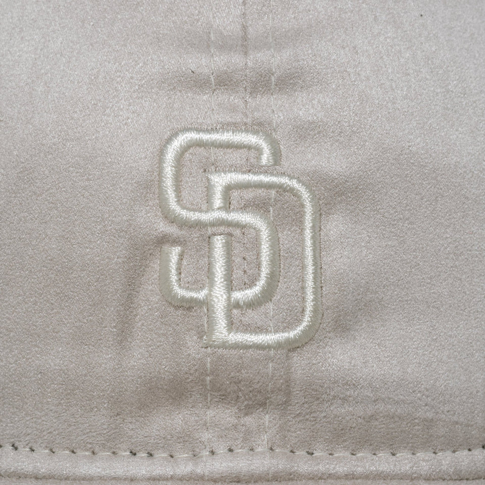 9TWENTY MLB Synthetic Suede シンセティックスウェード サンディエゴ・パドレス グレージュ - 13751060-OSFM | NEW ERA ニューエラ公式オンラインストア