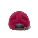 9TWENTY レザーストラップ コールドウォッシュ new era ロゴ バーガンディー - 12540844-OSFM | NEW ERA ニューエラ公式オンラインストア
