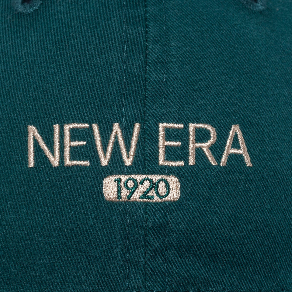 9TWENTY NEW ERA 1920 ダークグリーン - 13751080-OSFM | NEW ERA ニューエラ公式オンラインストア