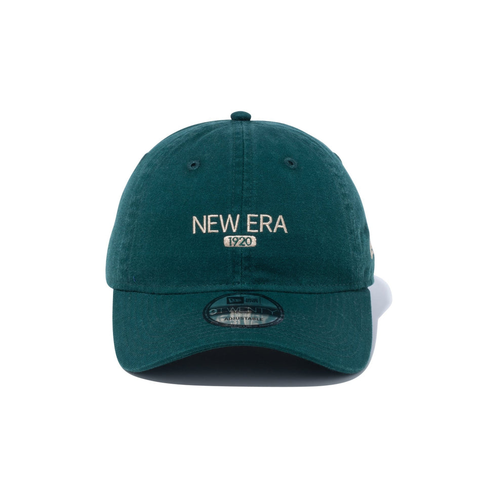 9TWENTY NEW ERA 1920 ダークグリーン - 13751080-OSFM | NEW ERA ニューエラ公式オンラインストア