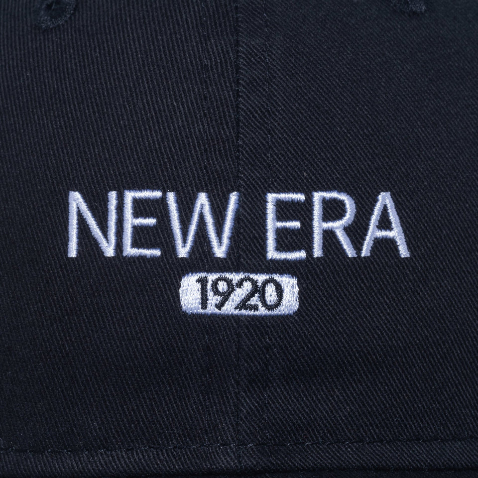 9TWENTY NEW ERA 1920 ブラック - 13751081-OSFM | NEW ERA ニューエラ公式オンラインストア