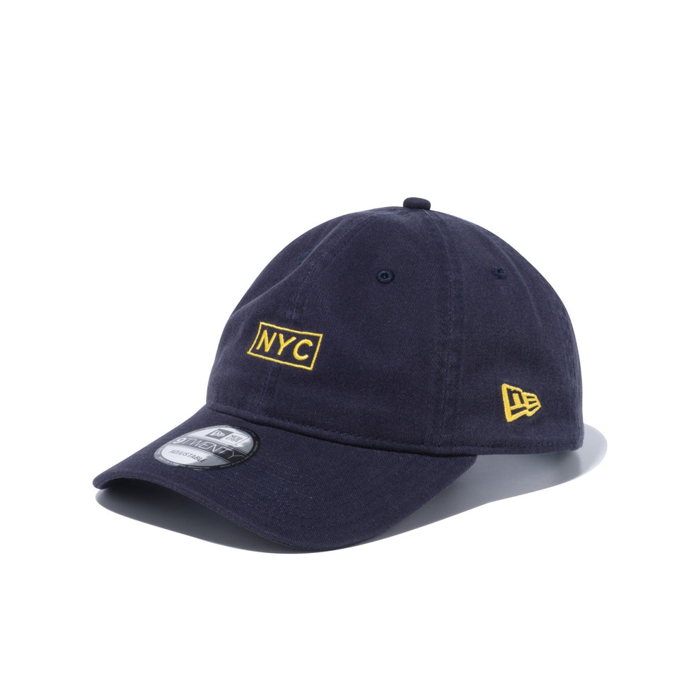 9TWENTY クロスストラップ NYC ボックスロゴ ネイビー - 12362228-OSFA | NEW ERA ニューエラ公式オンラインストア