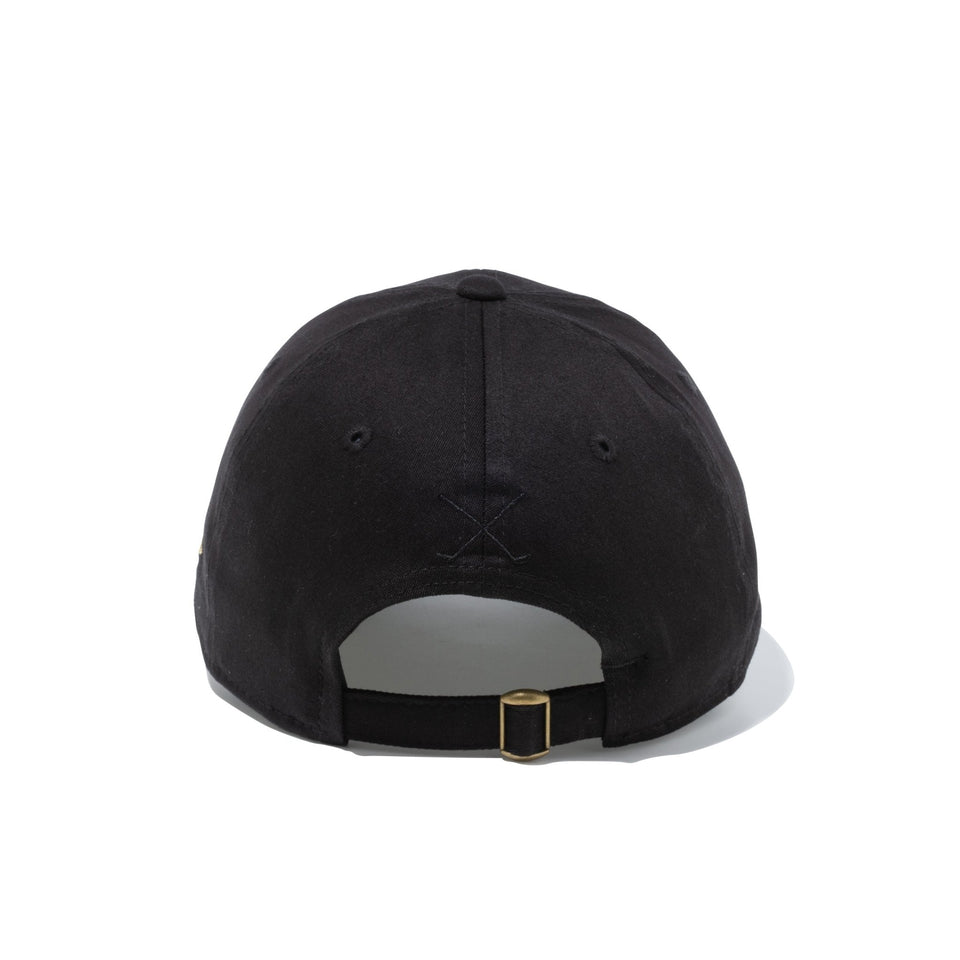 【ゴルフ】 9TWENTY On Par Stretch Cotton Washable ストレッチコットン ウォッシャブル ブラック × メタリックゴールド - 13517998-OSFM | NEW ERA ニューエラ公式オンラインストア