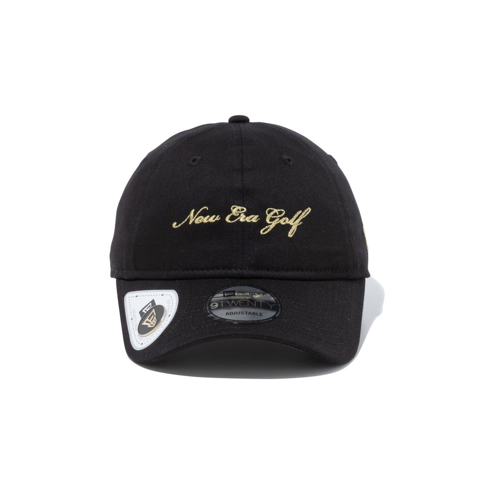 【ゴルフ】 9TWENTY On Par Stretch Cotton Washable ストレッチコットン ウォッシャブル ブラック × メタリックゴールド - 13517998-OSFM | NEW ERA ニューエラ公式オンラインストア