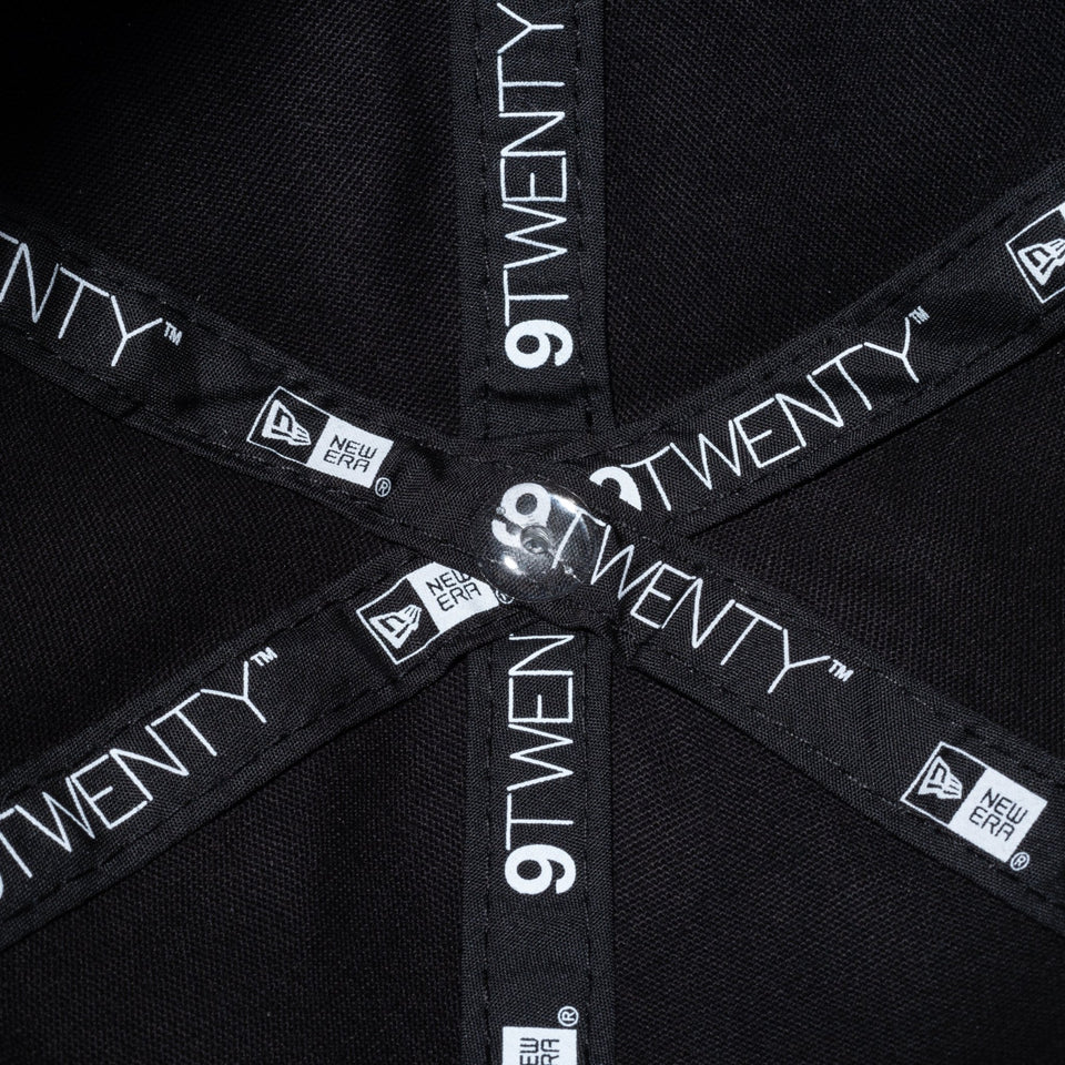 【ゴルフ】 9TWENTY On Par Stretch Cotton Washable ストレッチコットン ウォッシャブル ブラック × メタリックゴールド - 13517998-OSFM | NEW ERA ニューエラ公式オンラインストア