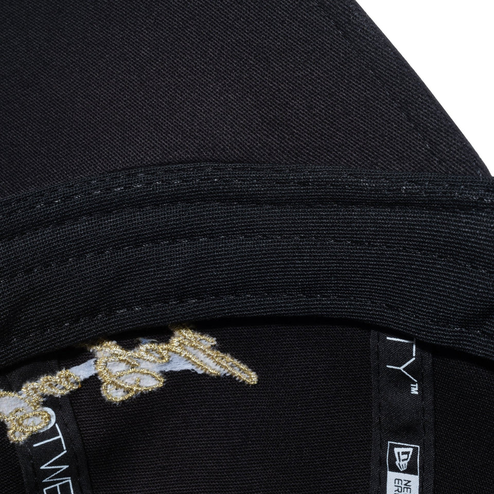 【ゴルフ】 9TWENTY On Par Stretch Cotton Washable ストレッチコットン ウォッシャブル ブラック × メタリックゴールド - 13517998-OSFM | NEW ERA ニューエラ公式オンラインストア