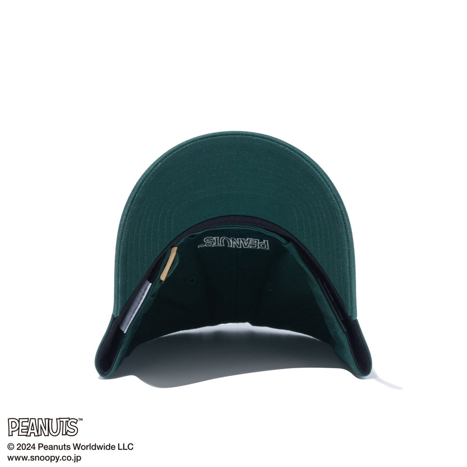 9TWENTY PEANUTS ピーナッツ スヌーピー ウッドストック バスケットボール ダークグリーン - 14124353-OSFM | NEW ERA ニューエラ公式オンラインストア