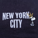 9TWENTY Peanuts NEW YORK CITY ジョー・クール 王冠 ネイビー - 13073346-OSFM | NEW ERA ニューエラ公式オンラインストア