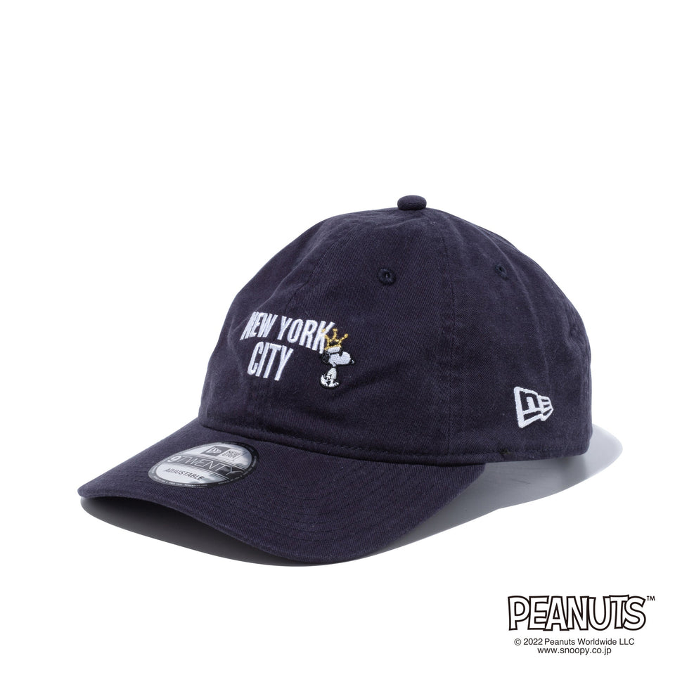9TWENTY Peanuts NEW YORK CITY ジョー・クール 王冠 ネイビー - 13073346-OSFM | NEW ERA ニューエラ公式オンラインストア