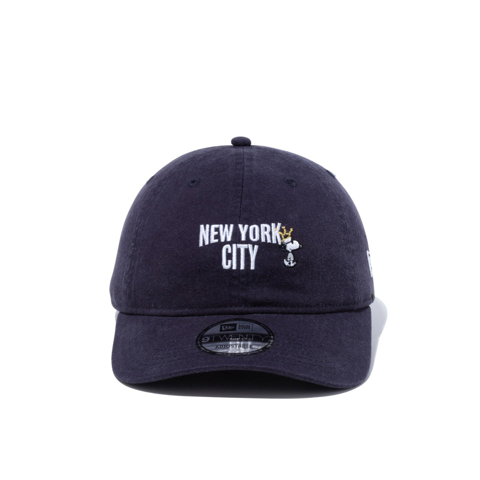 9TWENTY Peanuts NEW YORK CITY ジョー・クール 王冠 ネイビー - 13073346-OSFM | NEW ERA ニューエラ公式オンラインストア