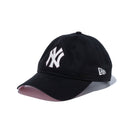 9TWENTY Pink Under Visor ニューヨーク・ヤンキース ブラック ピンクアンダーバイザー - 14334324-OSFM | NEW ERA ニューエラ公式オンラインストア