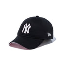 9TWENTY Pink Under Visor ニューヨーク・ヤンキース ブラック ピンクアンダーバイザー - 14334324-OSFM | NEW ERA ニューエラ公式オンラインストア