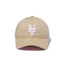 9TWENTY Pink Under Visor ニューヨーク・メッツ ベージュ ピンクアンダーバイザー - 14334326-OSFM | NEW ERA ニューエラ公式オンラインストア