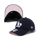 9TWENTY Pink Under Visor Series オークランド・アスレチックス ネイビー - 13111719-OSFM | NEW ERA ニューエラ公式オンラインストア