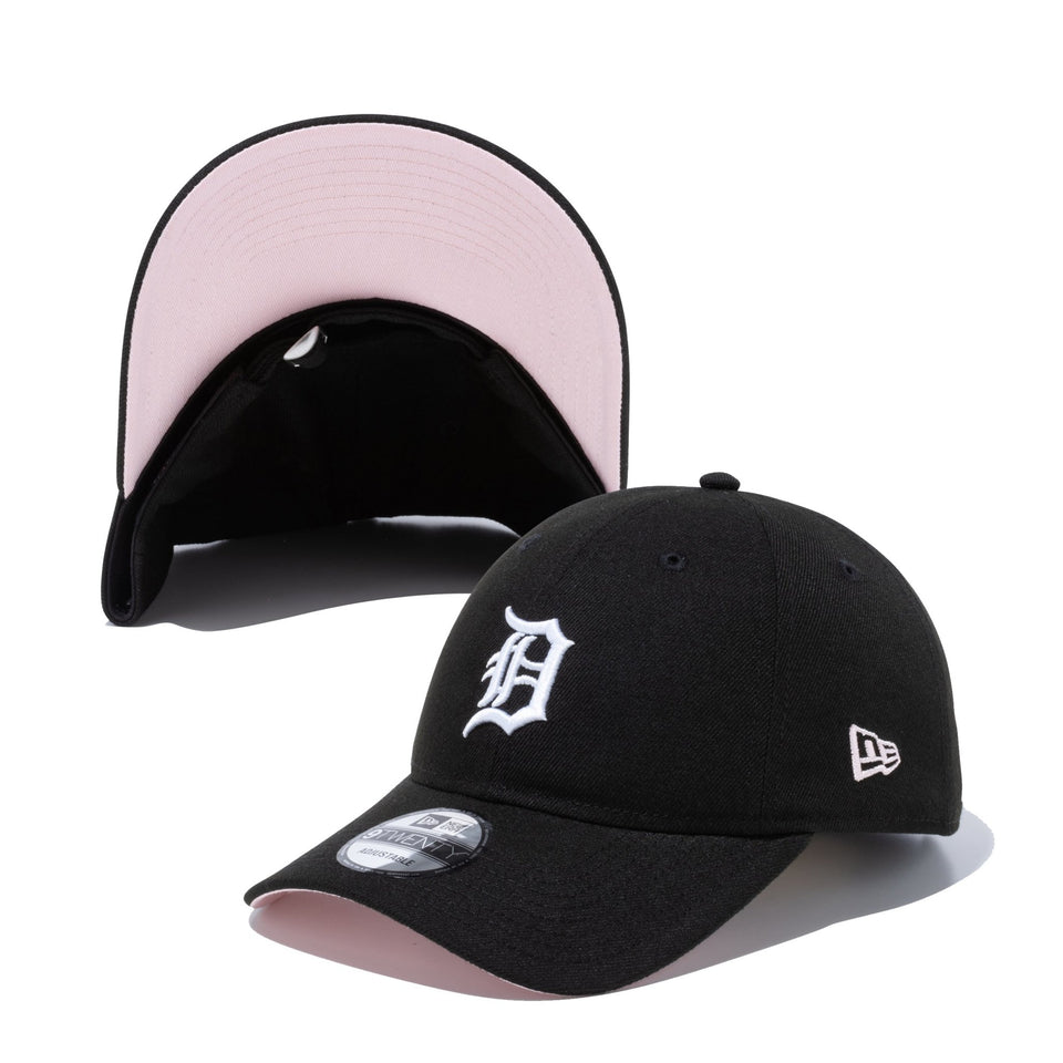 9TWENTY Pink Under Visor Series デトロイト・タイガース ブラック - 13111721-OSFM | NEW ERA ニューエラ公式オンラインストア