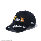 【ゴルフ】 9TWENTY ロングバイザー Pokémon ポケモン ピカチュウ イーブイ ブラック - 14124323-OSFM | NEW ERA ニューエラ公式オンラインストア
