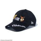 【ゴルフ】 9TWENTY ロングバイザー Pokémon ポケモン ピカチュウ イーブイ ブラック - 14124323-OSFM | NEW ERA ニューエラ公式オンラインストア