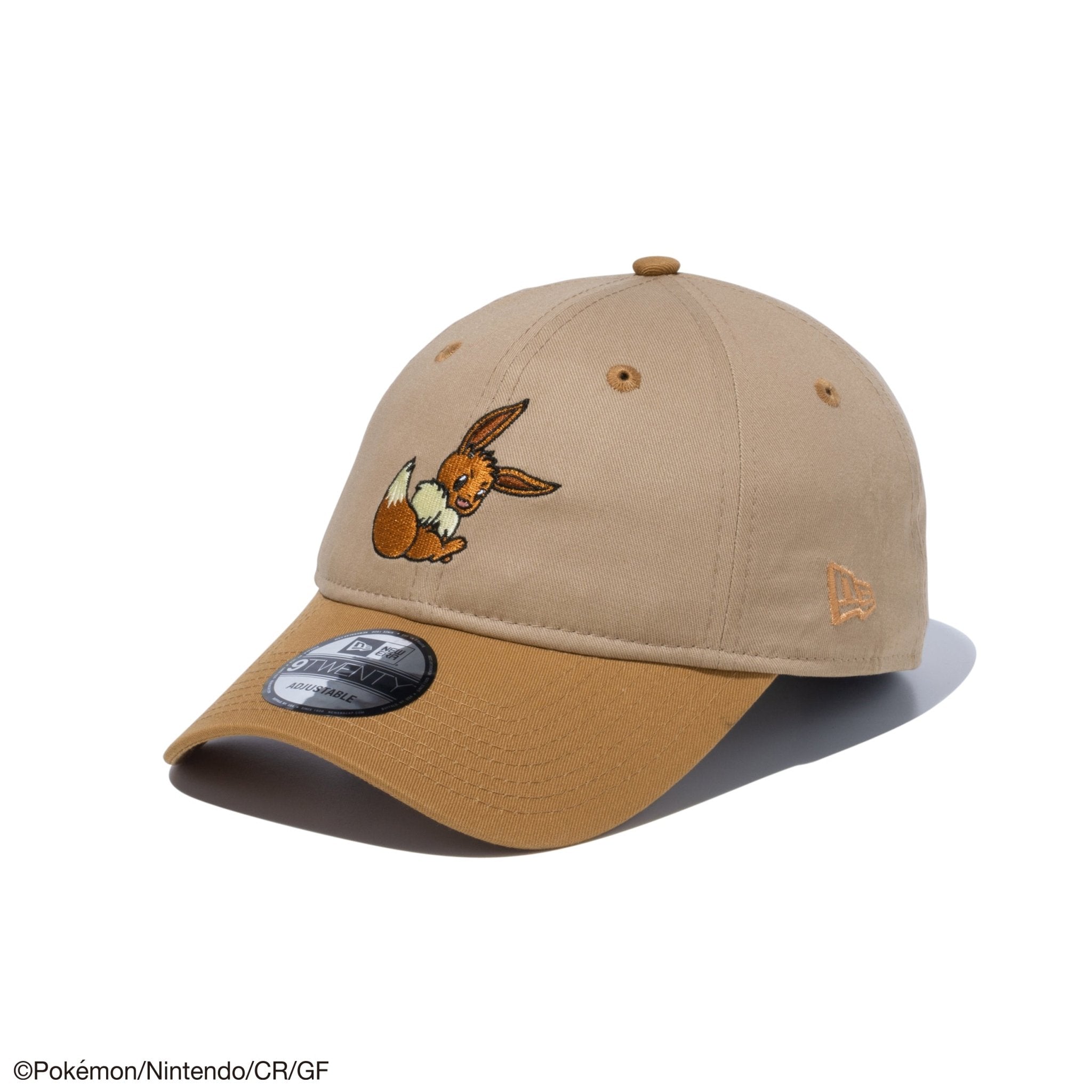 期間限定30％OFF! Pokémon 9TWENTY ポケモン ウィートバイザー キャメル イーブイ 帽子
