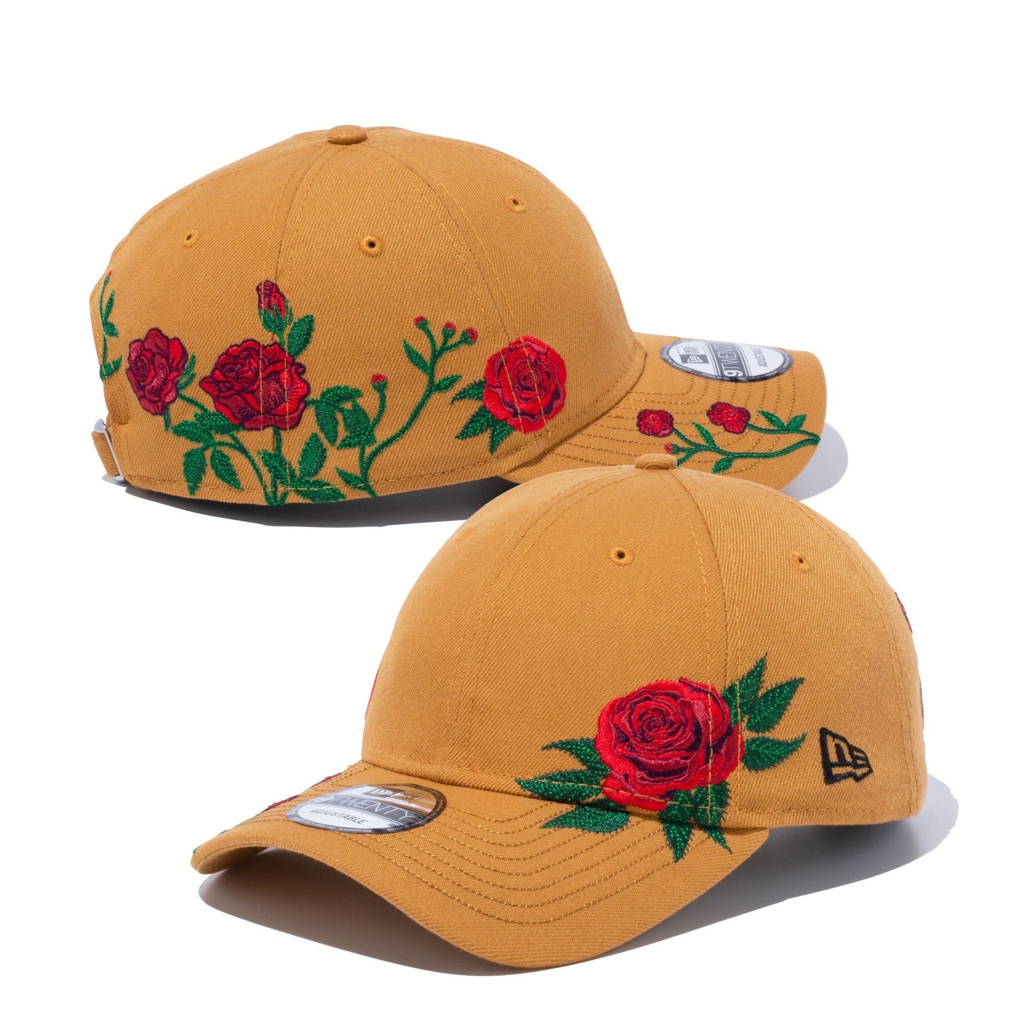 øst Vittig gips 9TWENTY Rose Embroidery タン | ニューエラオンラインストア