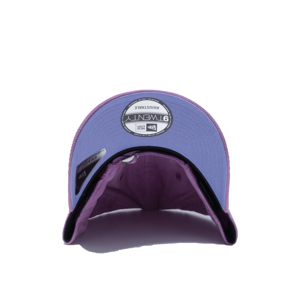 9TWENTY Small ニューヨーク・ヤンキース マイクロコーデュロイ ミニロゴ パープル - 12540782-S | NEW ERA ニューエラ公式オンラインストア
