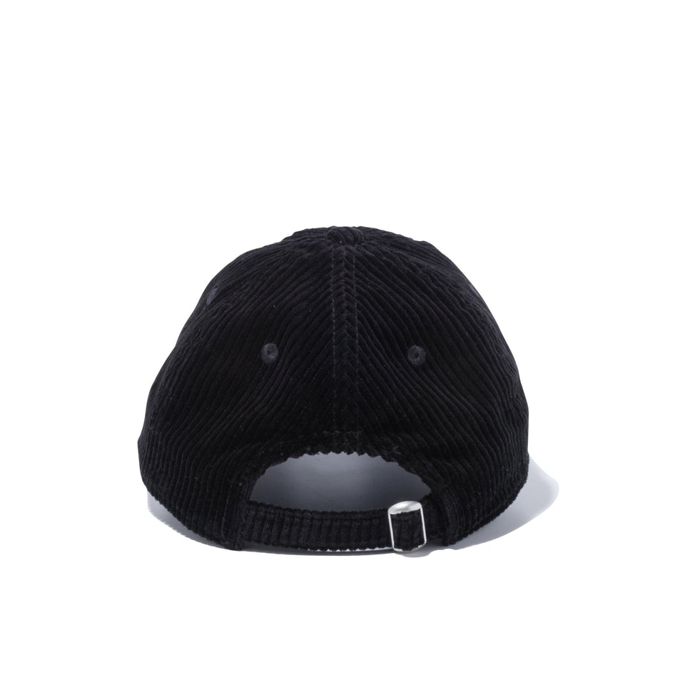 9TWENTY Small コーデュロイ ブラック × スノーホワイト グレーアンダーバイザー - 12540799-S | NEW ERA ニューエラ公式オンラインストア