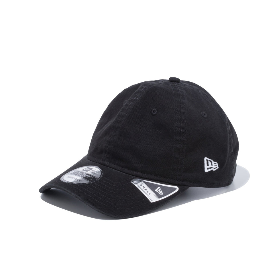 9TWENTY Small クロスストラップ ウォッシュドコットン ベーシック ブラック - 13562169-S | NEW ERA ニューエラ公式オンラインストア