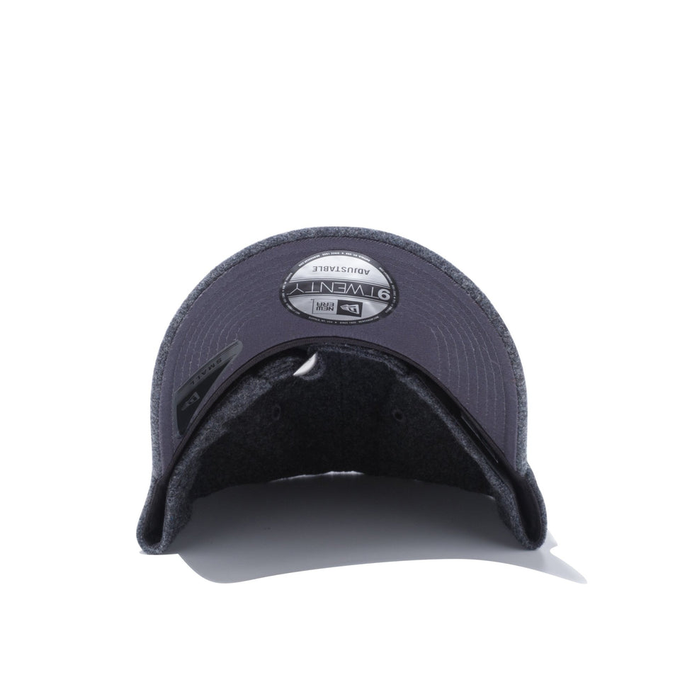 9TWENTY Small メルトン NEW ERA アーチロゴ チャコール - 12540790-S | NEW ERA ニューエラ公式オンラインストア